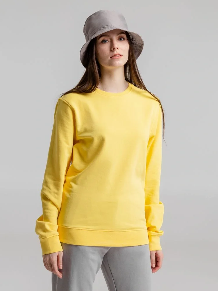 Свитшот унисекс BNC Inspire (Organic), желтый - фото 15