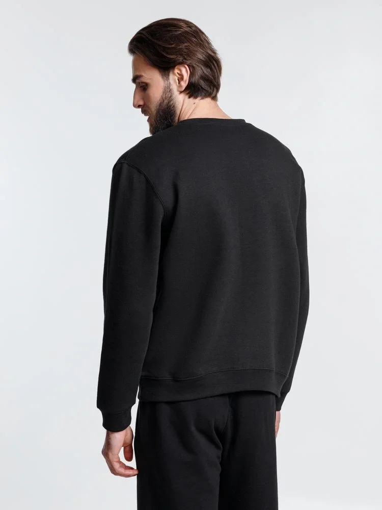 Свитшот унисекс Delta, черный - фото 11