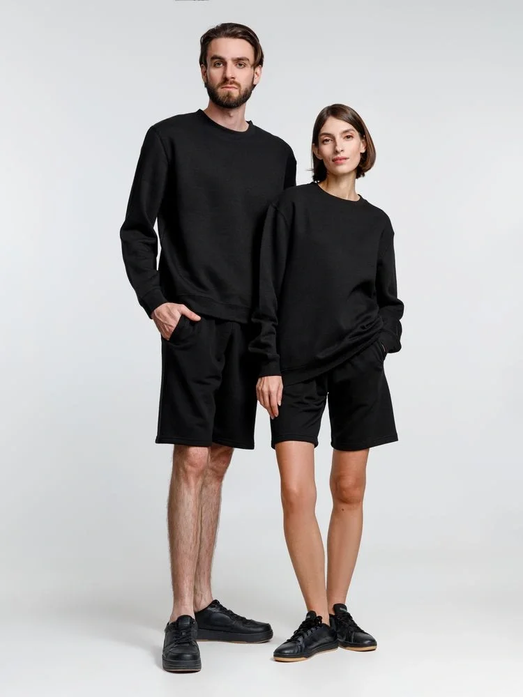 Свитшот унисекс Delta, черный - фото 17