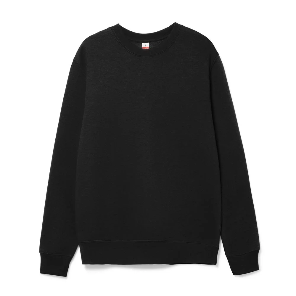 Свитшот унисекс Delta, черный - фото 5