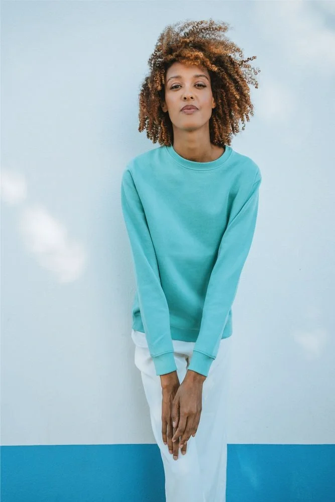 Свитшот унисекс Delta, серый меланж - фото 4