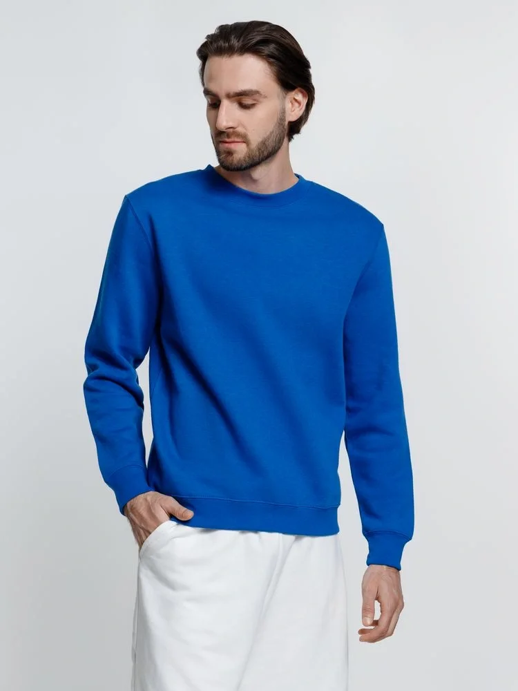 Свитшот унисекс Delta, ярко-синий - фото 14