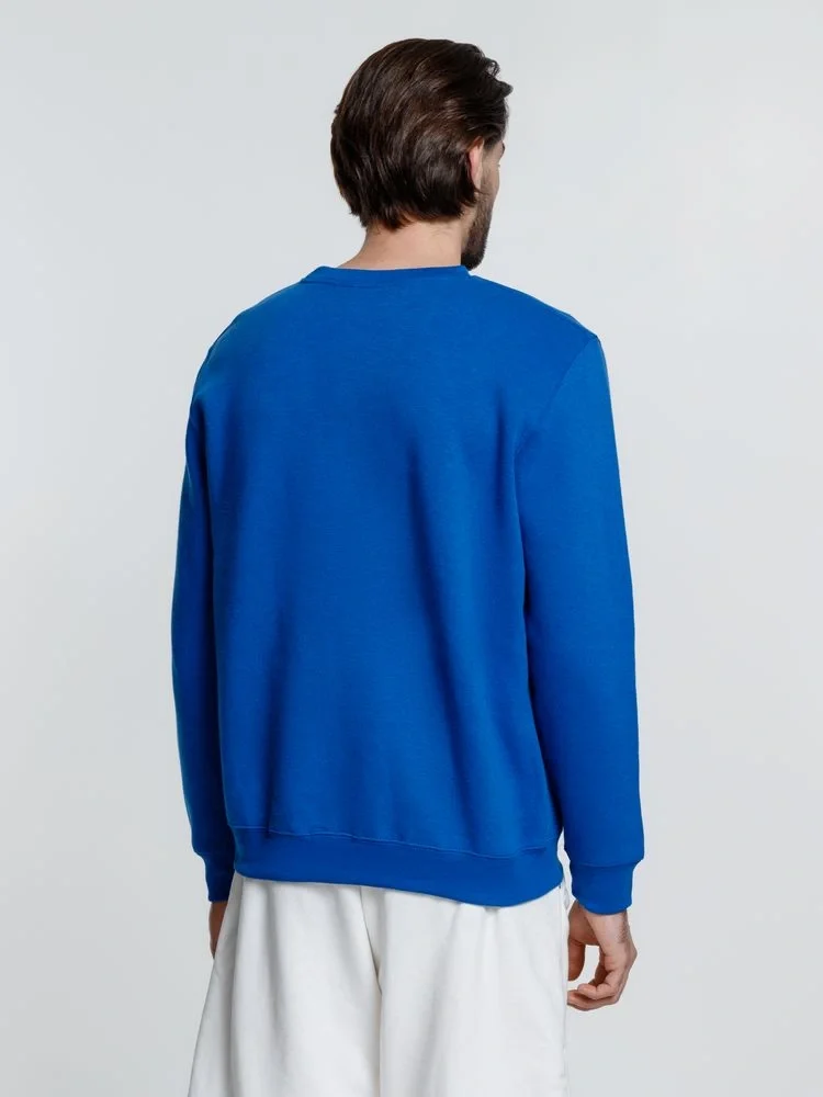 Свитшот унисекс Delta, ярко-синий - фото 15