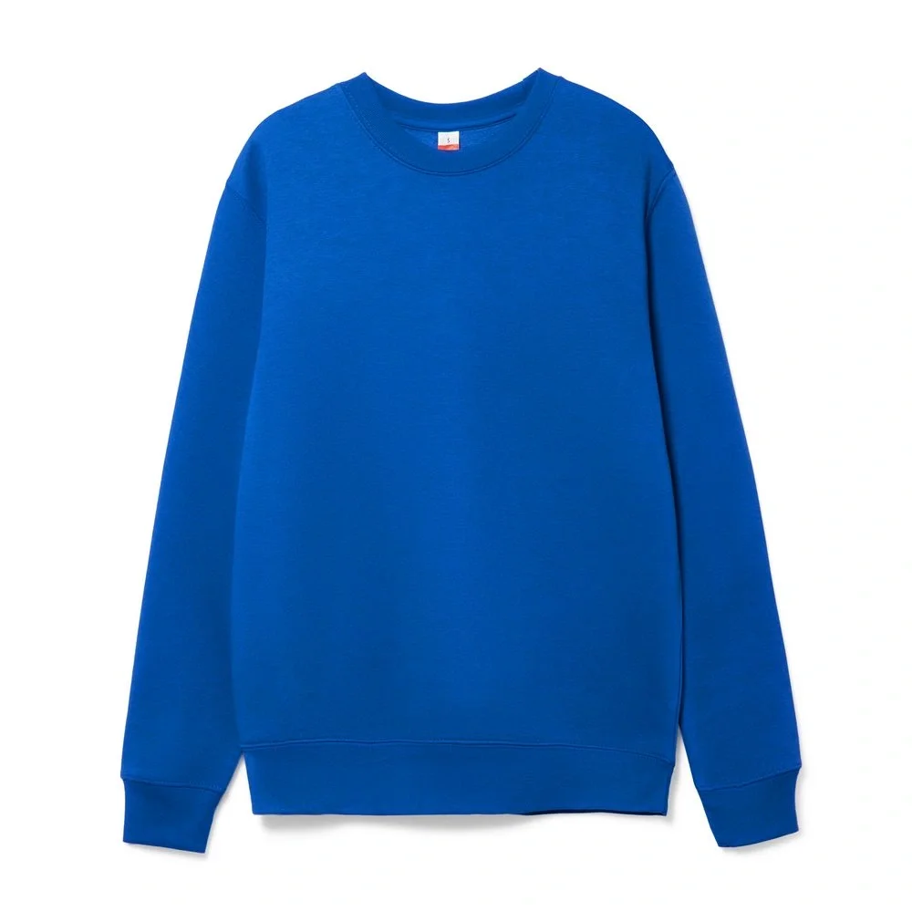 Свитшот унисекс Delta, ярко-синий - фото 5
