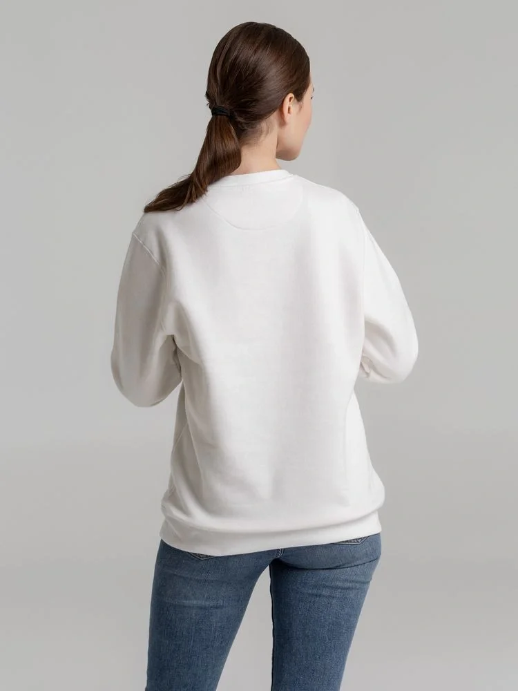 Свитшот унисекс King, белый - фото 11