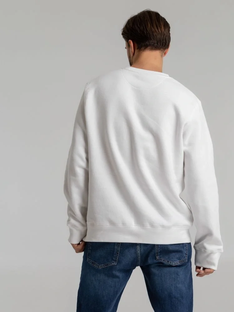 Свитшот унисекс King, белый - фото 8