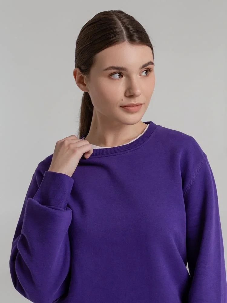 Свитшот унисекс King, фиолетовый - фото 11