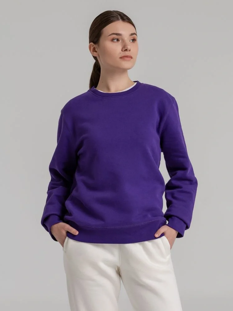 Свитшот унисекс King, фиолетовый - фото 9