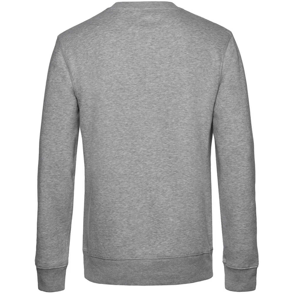 Свитшот унисекс King, серый меланж - фото 3
