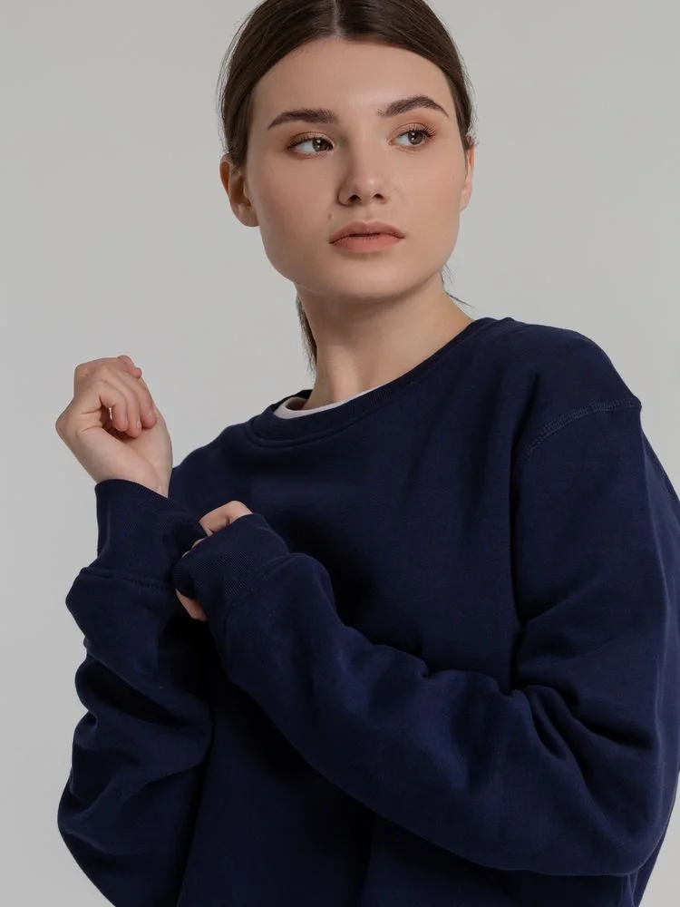 Свитшот унисекс King, темно-синий - фото 11