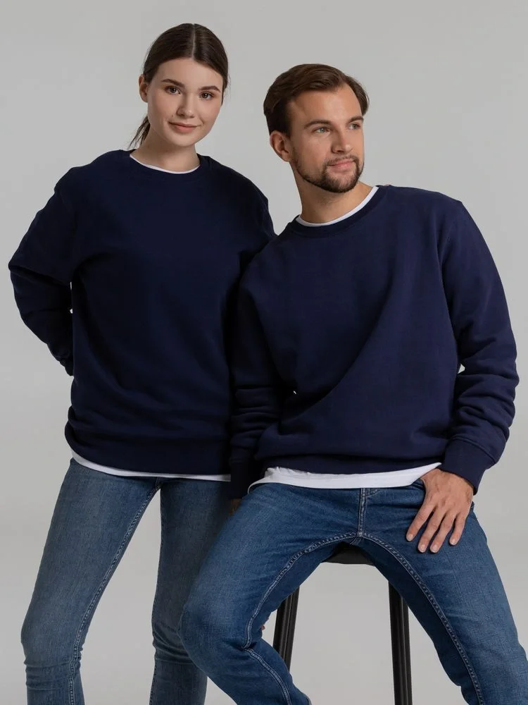 Свитшот унисекс King, темно-синий - фото 12