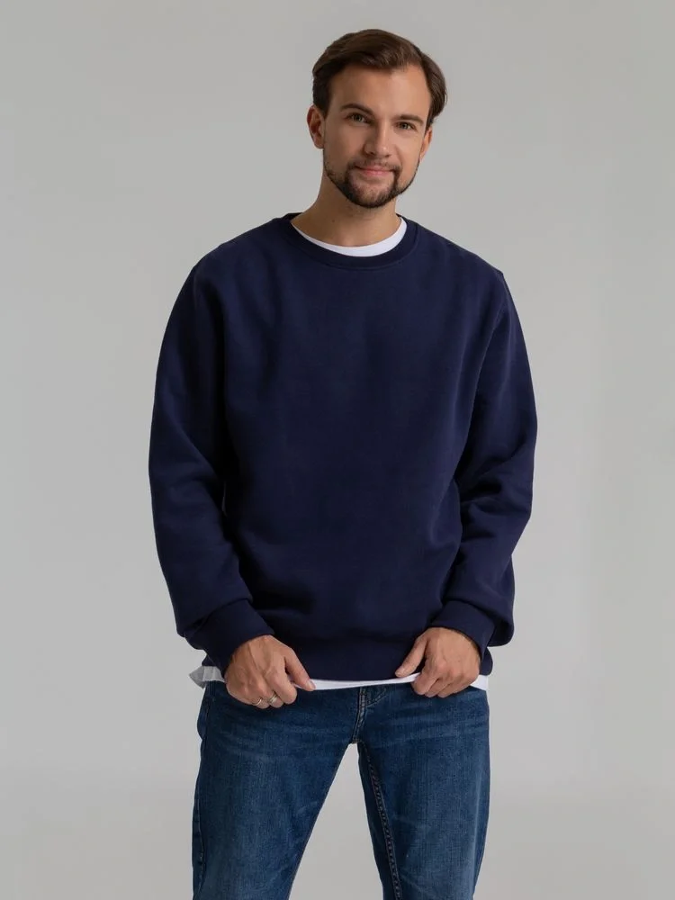 Свитшот унисекс King, темно-синий - фото 7