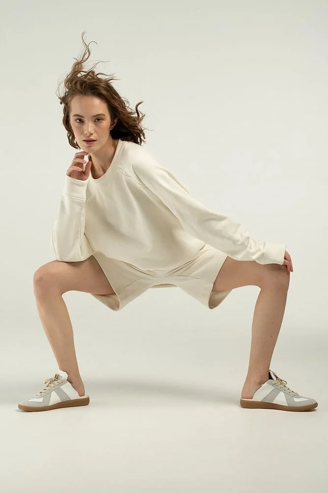 Свитшот унисекс S1, молочно-белый - фото 1