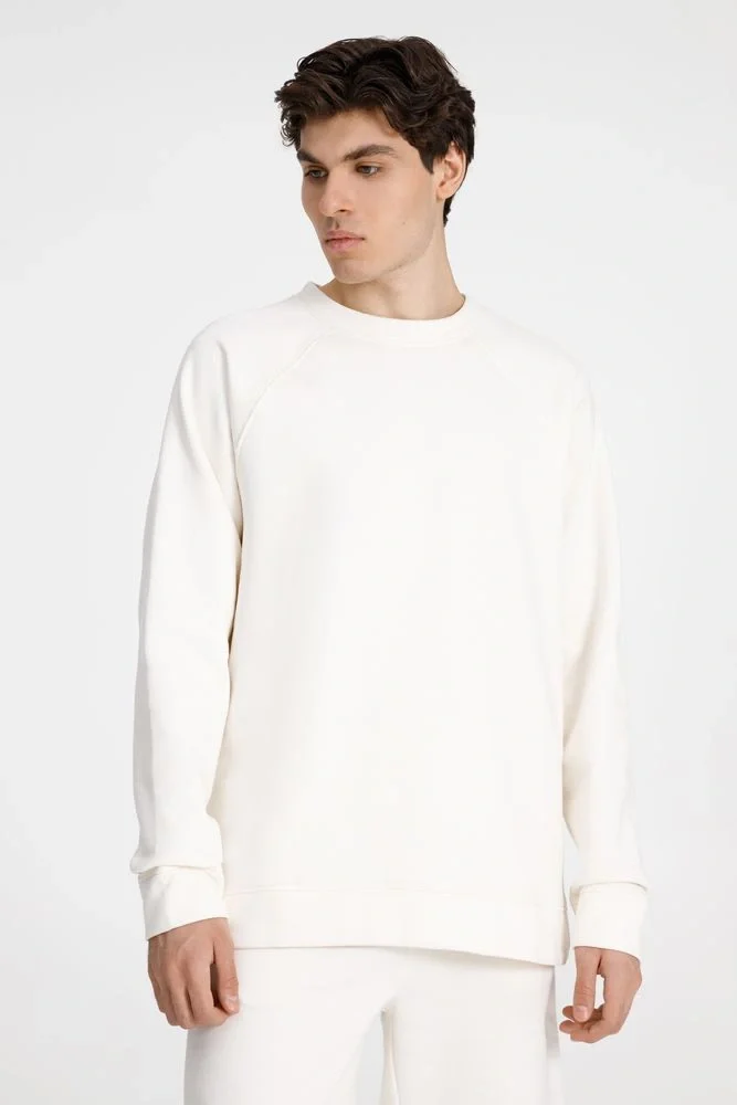 Свитшот унисекс S1, молочно-белый - фото 13