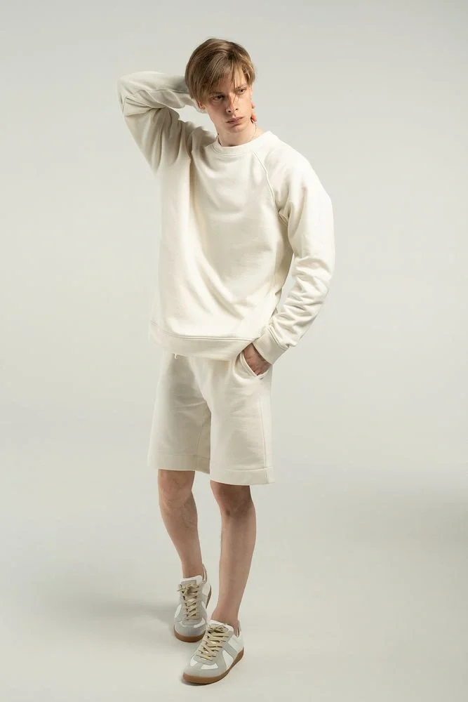 Свитшот унисекс S1, молочно-белый - фото 2