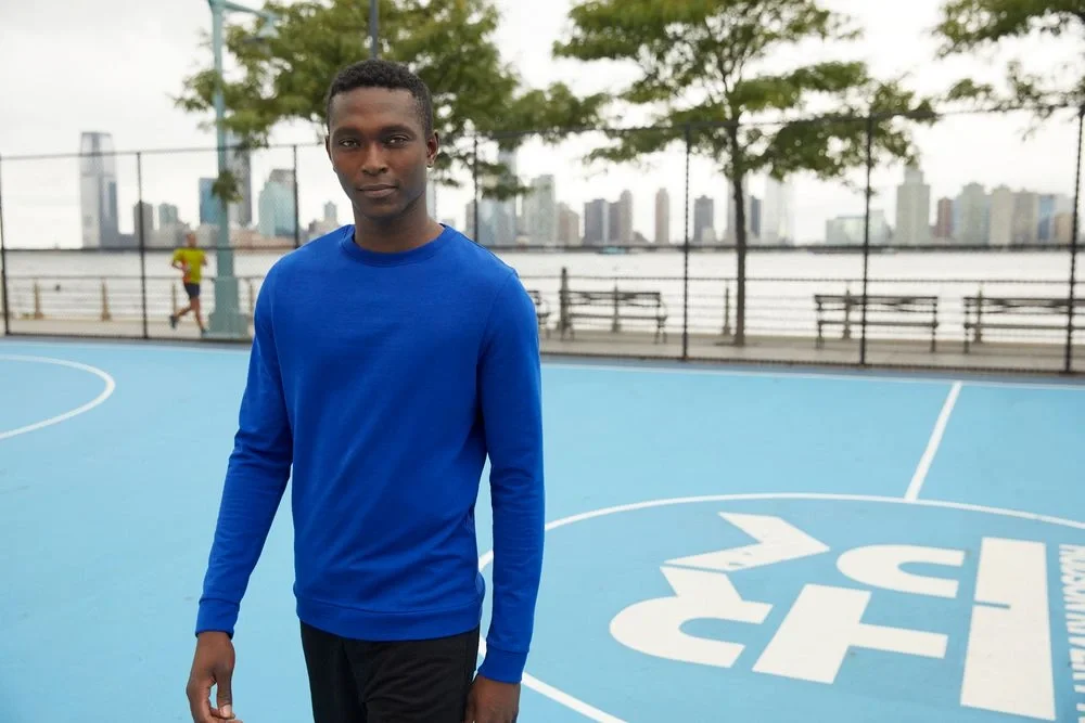 Свитшот унисекс Set In, серый меланж - фото 6