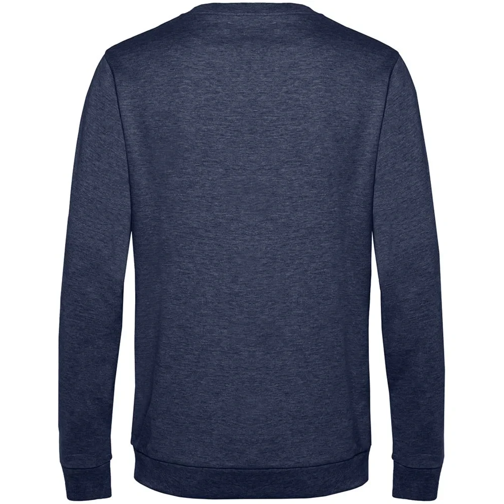 Свитшот унисекс Set In, синий меланж - фото 3