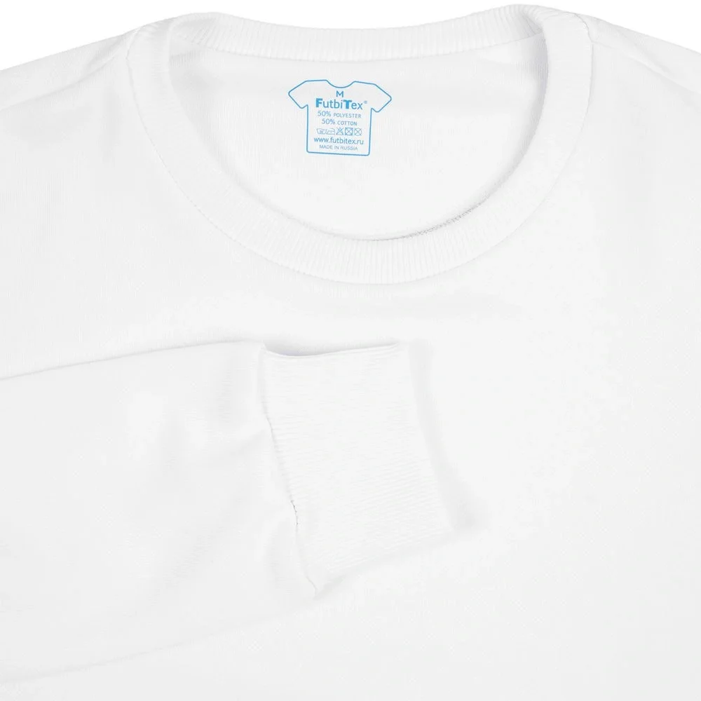 Свитшот унисекс Sublimatism, белый - фото 4