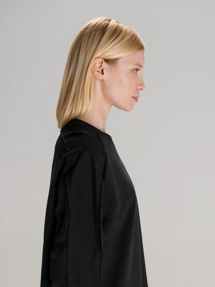 Свитшот унисекс Vozduh, черный - фото 10