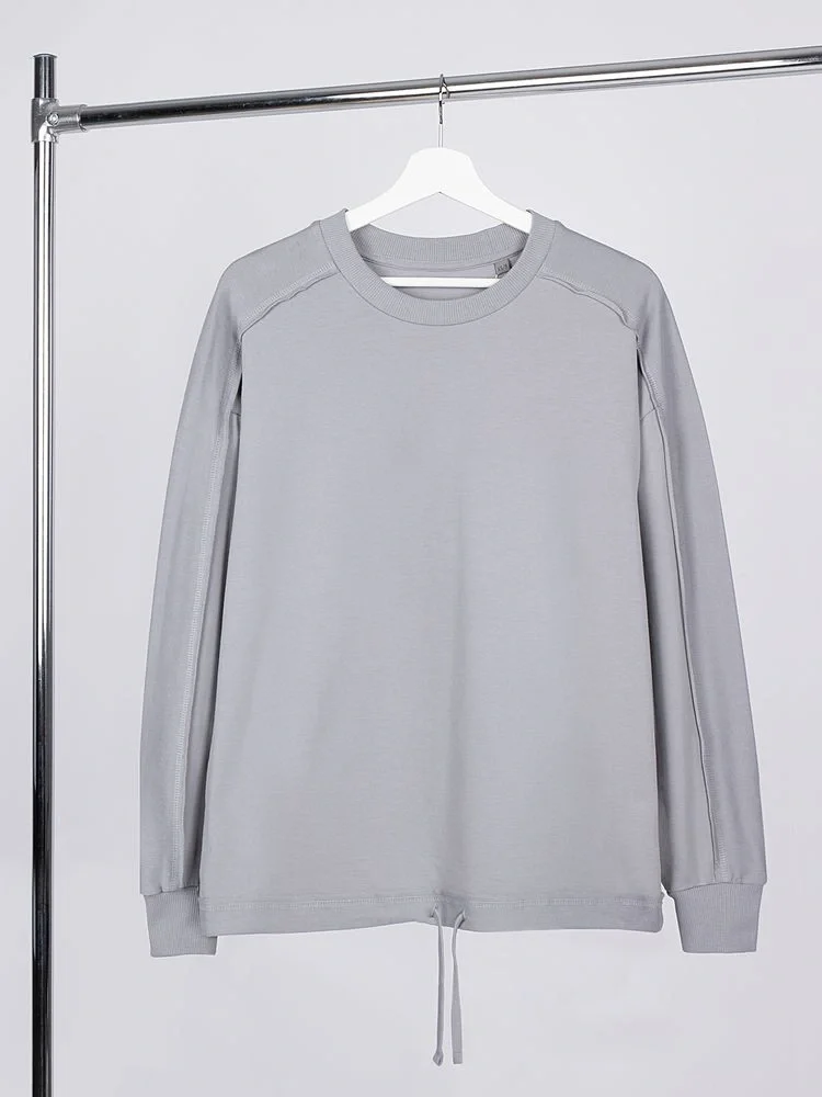 Свитшот унисекс Vozduh, светло-серый - фото 1