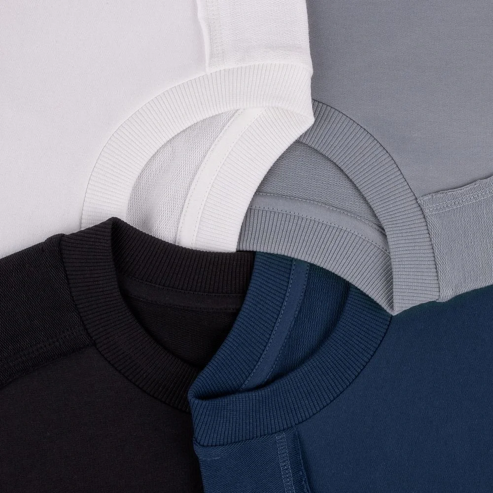 Свитшот унисекс Vozduh, светло-серый - фото 4