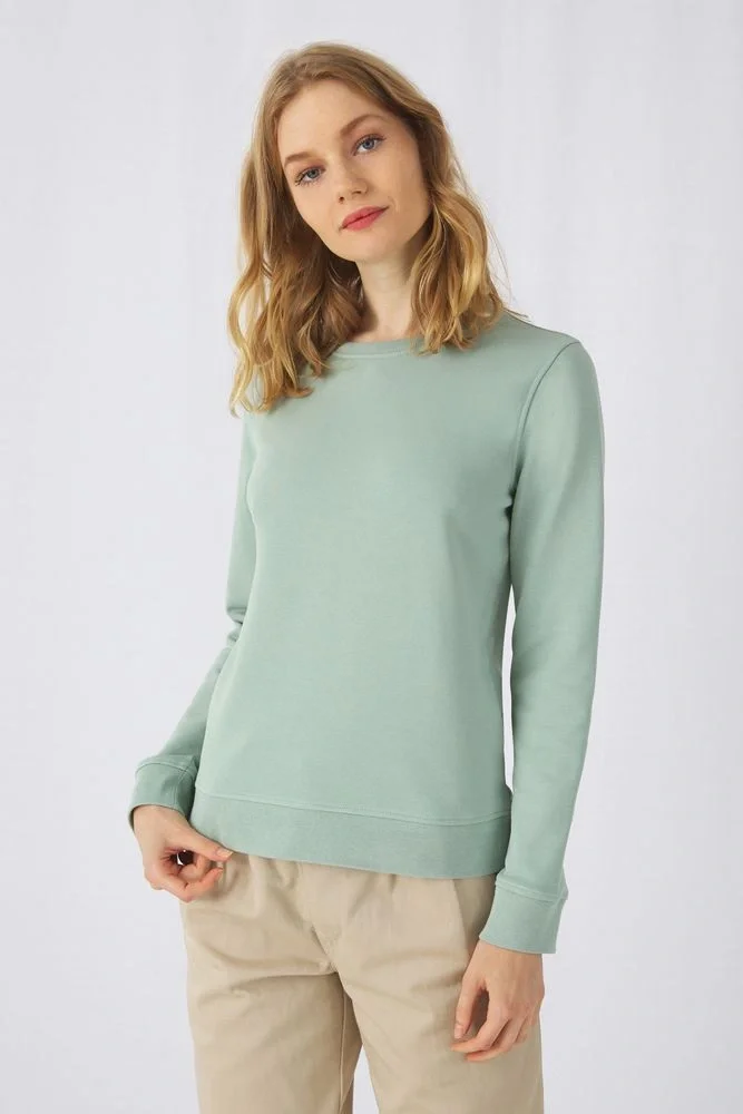 Свитшот женский BNC Inspire (Organic), фиолетовый - фото 5