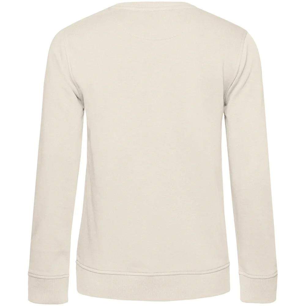 Свитшот женский BNC Inspire (Organic), молочно-белый - фото 3