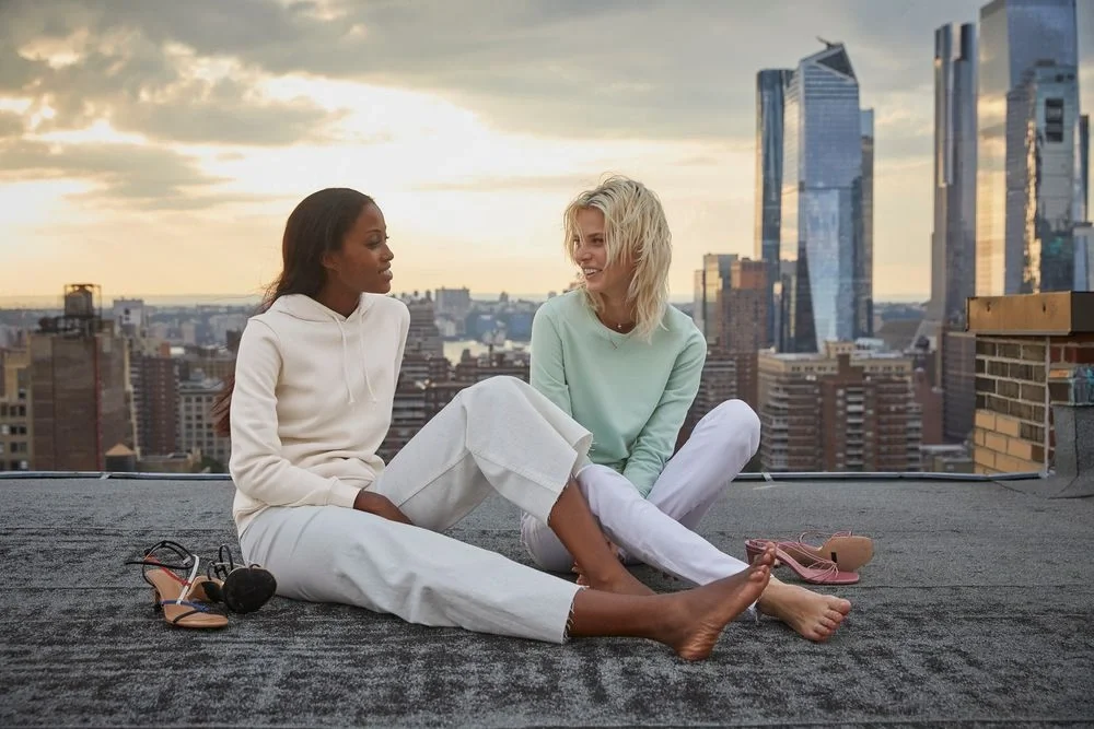 Свитшот женский BNC Inspire (Organic), розовый - фото 7