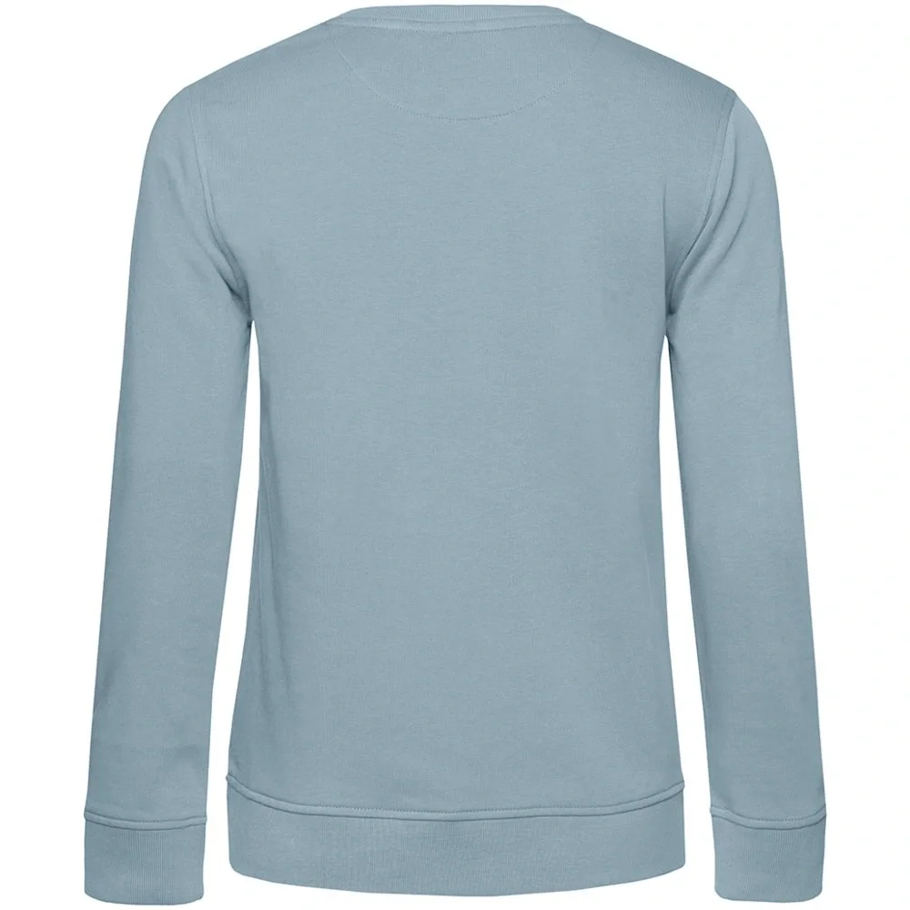 Свитшот женский BNC Inspire (Organic), серо-голубой - фото 3