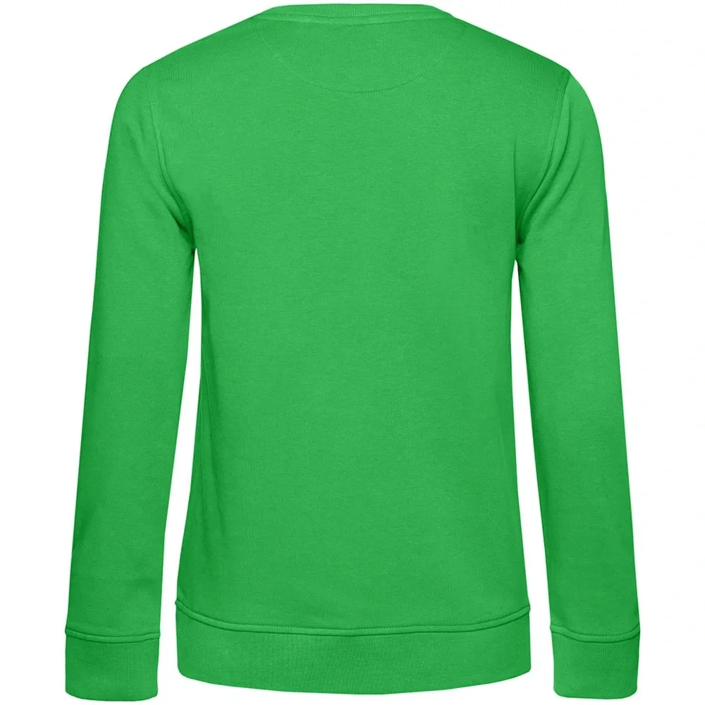 Свитшот женский BNC Inspire (Organic), зеленый - фото 3