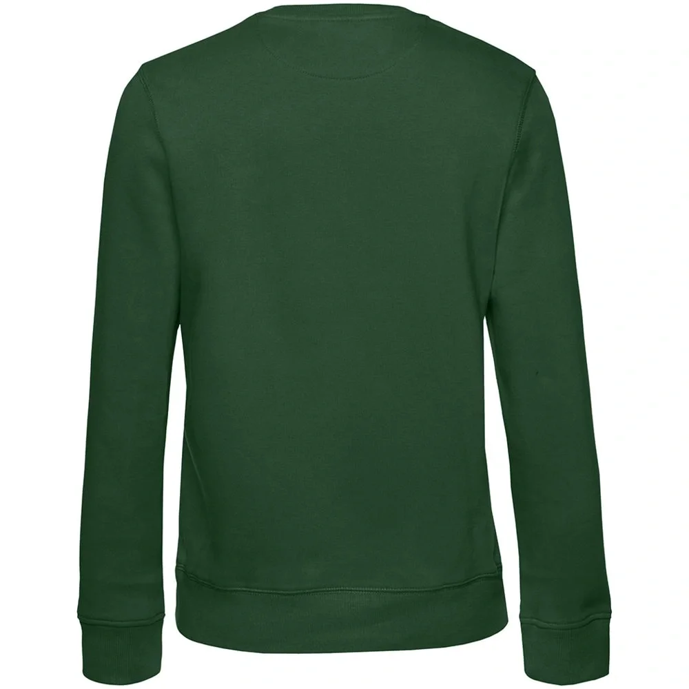 Свитшот женский Queen, темно-зеленый - фото 3