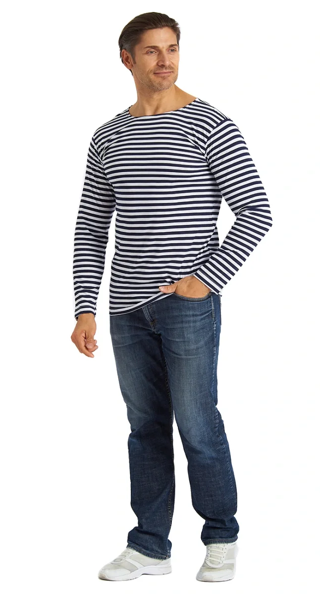 Тельняшка, т-синяя - фото 2