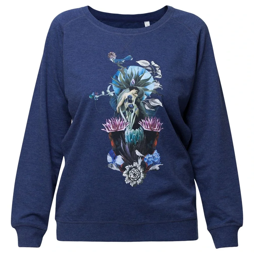 Толстовка Beauty Sleep, синий меланж - фото 2