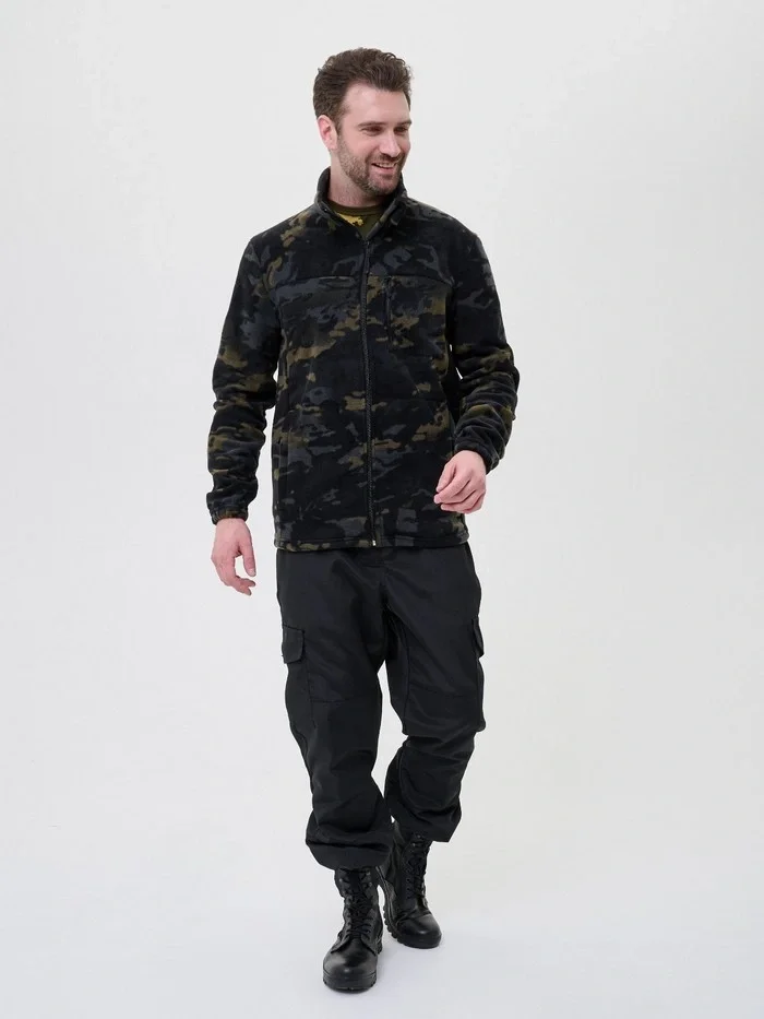 Толстовка C2MC0201, Флис цвет Черный Катонс - фото 5