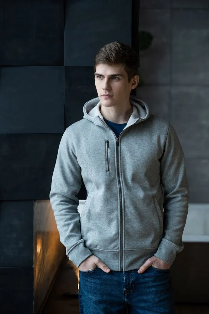 Толстовка мужская Parkwick темно-синяя - фото 8