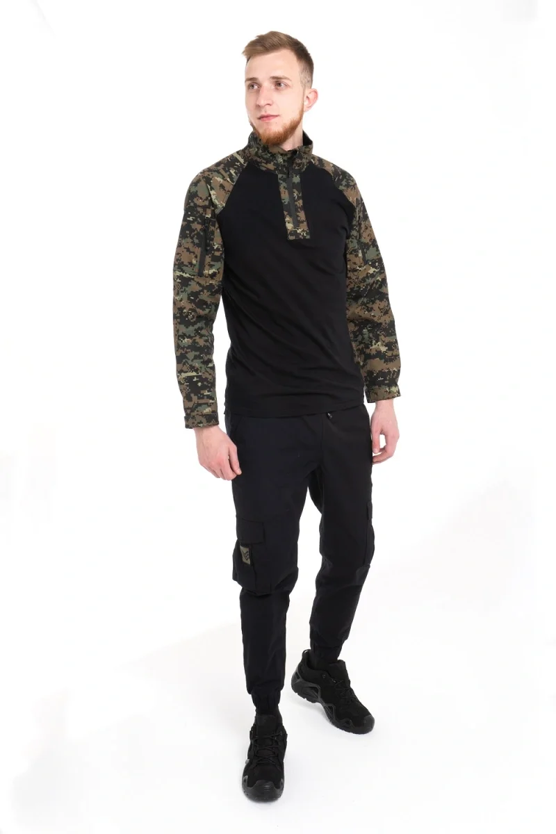 Толстовка мужская YUMCO А2122130М, ХБ, цвет черный - фото 4