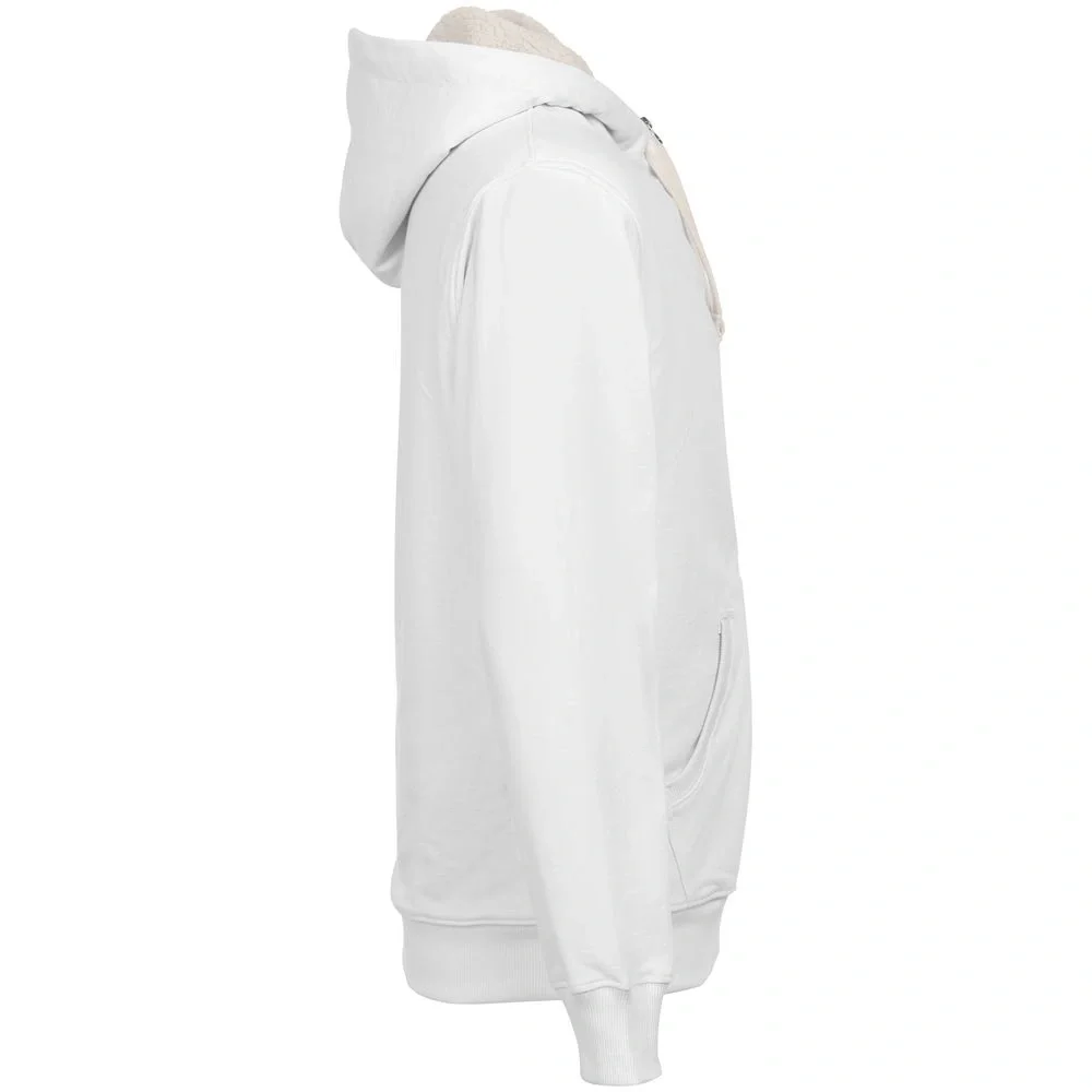 Толстовка на молнии Kulonga Sherpa, белая - фото 3