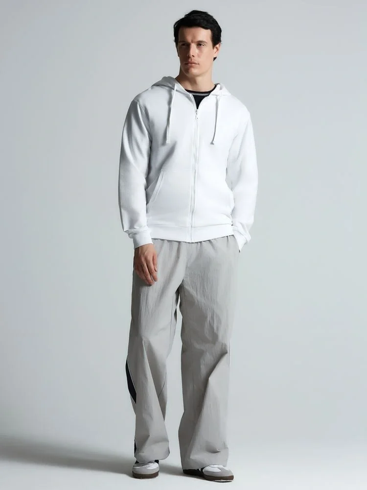 Толстовка на молнии с капюшоном Siverga 2.0, белая - фото 11