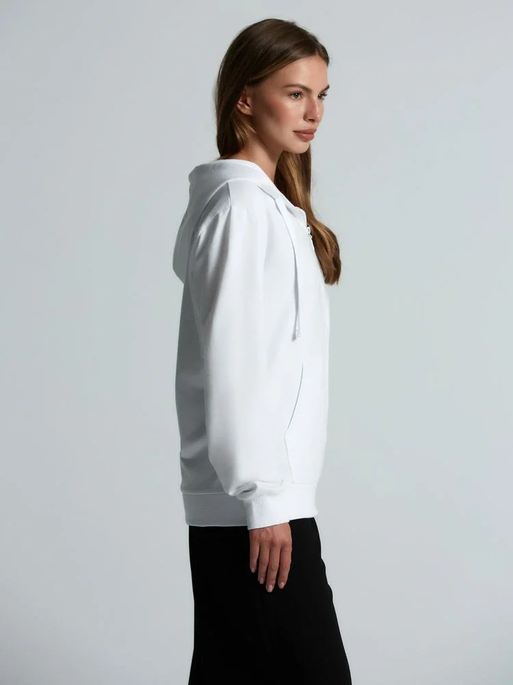 Толстовка на молнии с капюшоном Siverga 2.0, белая - фото 14
