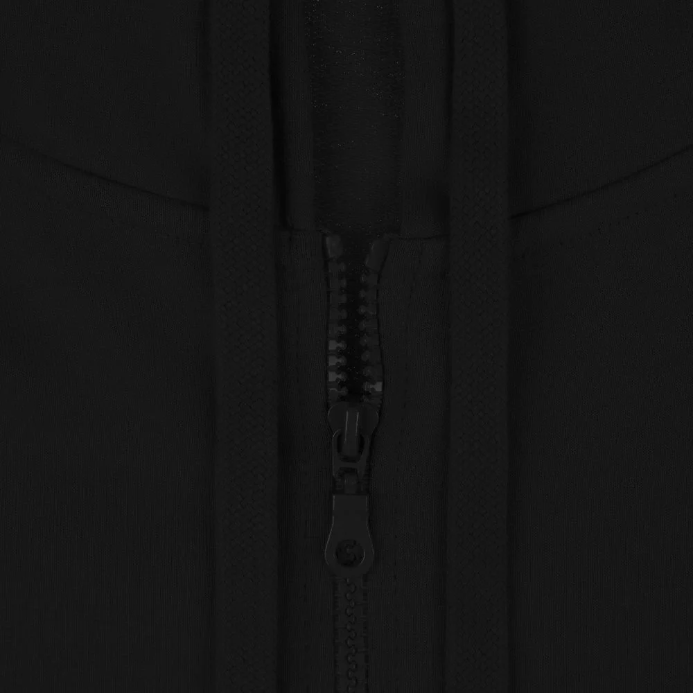 Толстовка на молнии с капюшоном Siverga 2.0, черная - фото 5