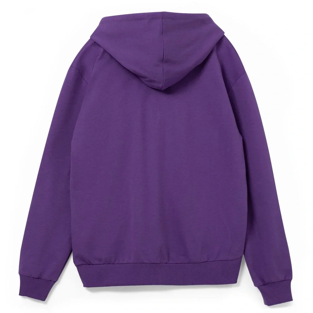 Толстовка на молнии с капюшоном Siverga 2.0, фиолетовая - фото 5