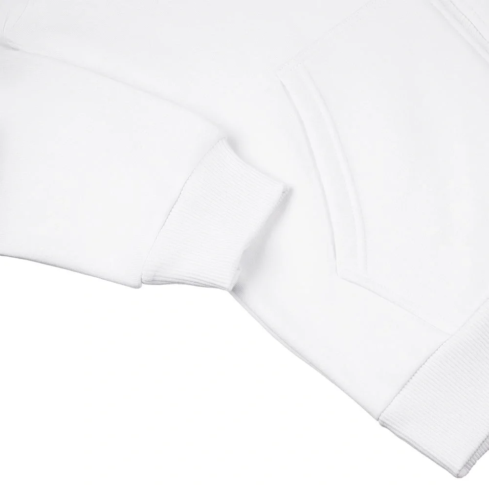 Толстовка на молнии с капюшоном Siverga Heavy 2.0, белая - фото 5