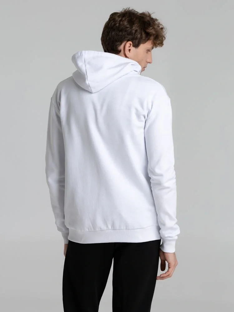 Толстовка на молнии с капюшоном Siverga Heavy 2.0, белая - фото 8