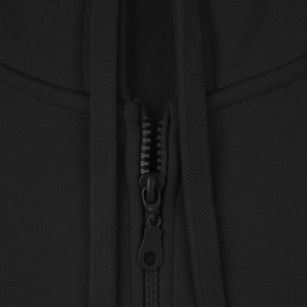 Толстовка на молнии с капюшоном Siverga Heavy 2.0, черная - фото 8