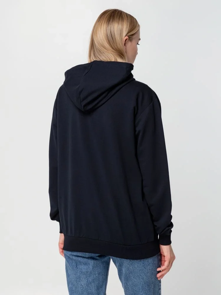 Толстовка на молнии с капюшоном Siverga 2.0, темно-синяя - фото 13