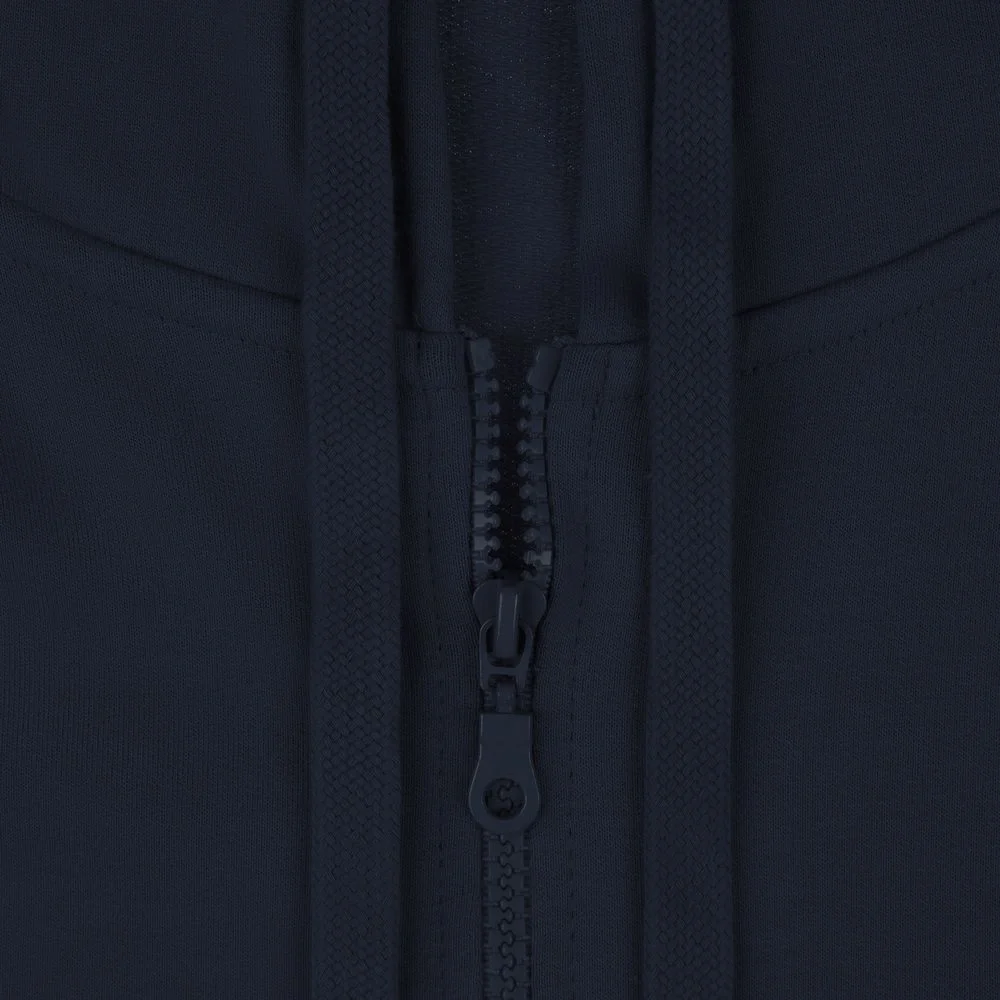 Толстовка на молнии с капюшоном Siverga 2.0, темно-синяя - фото 7