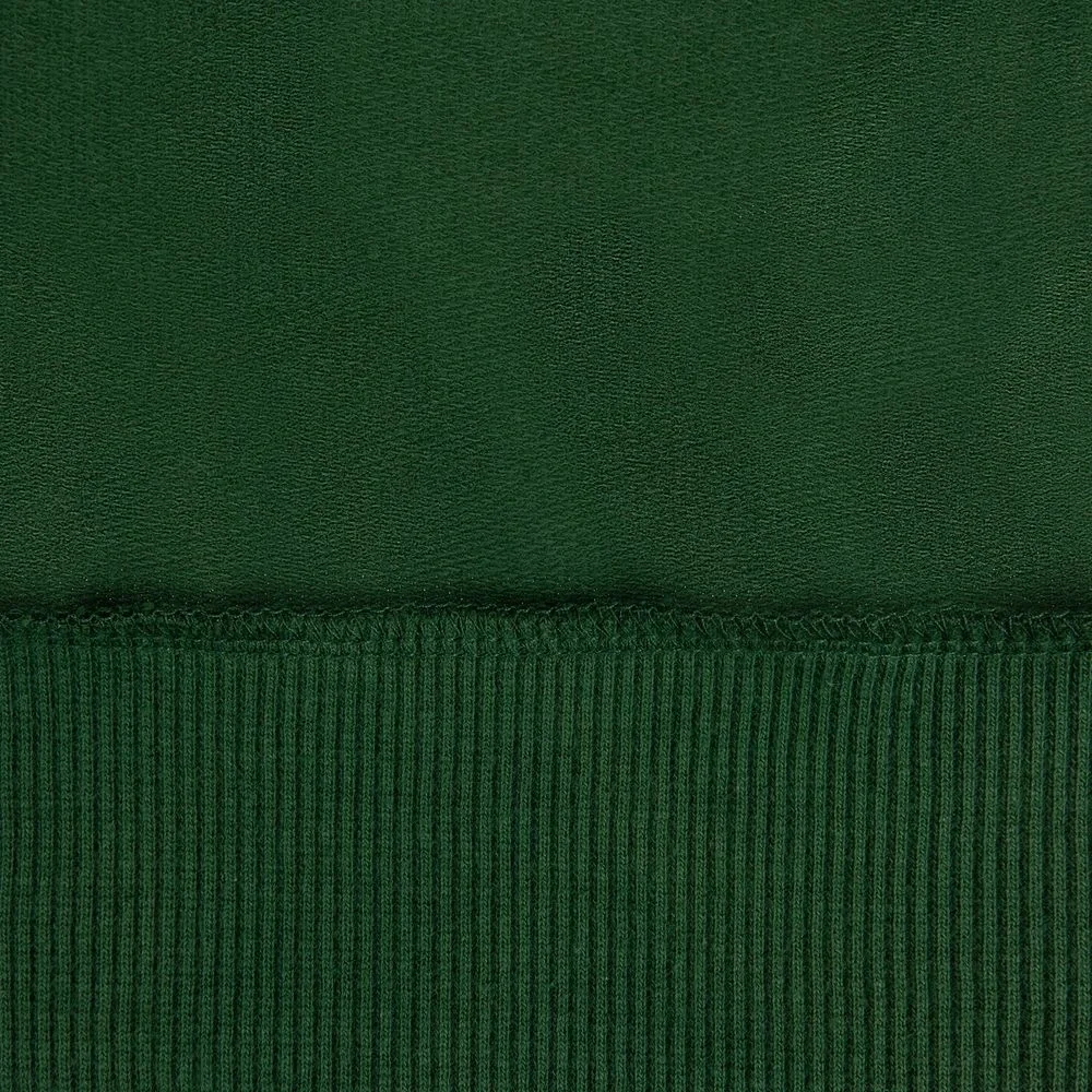 Толстовка на молнии с капюшоном Siverga 2.0, темно-зеленая - фото 7