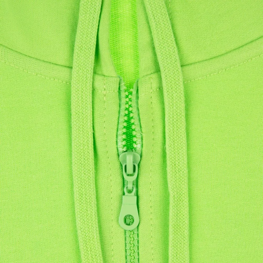 Толстовка на молнии с капюшоном Siverga 2.0, зеленое яблоко - фото 7