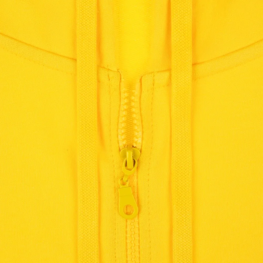Толстовка на молнии с капюшоном Siverga 2.0, желтая - фото 5