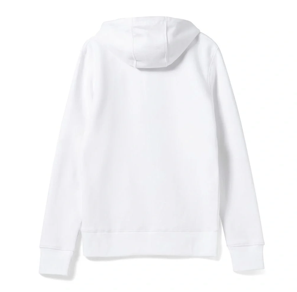 Толстовка на молнии с капюшоном унисекс King, белая - фото 9